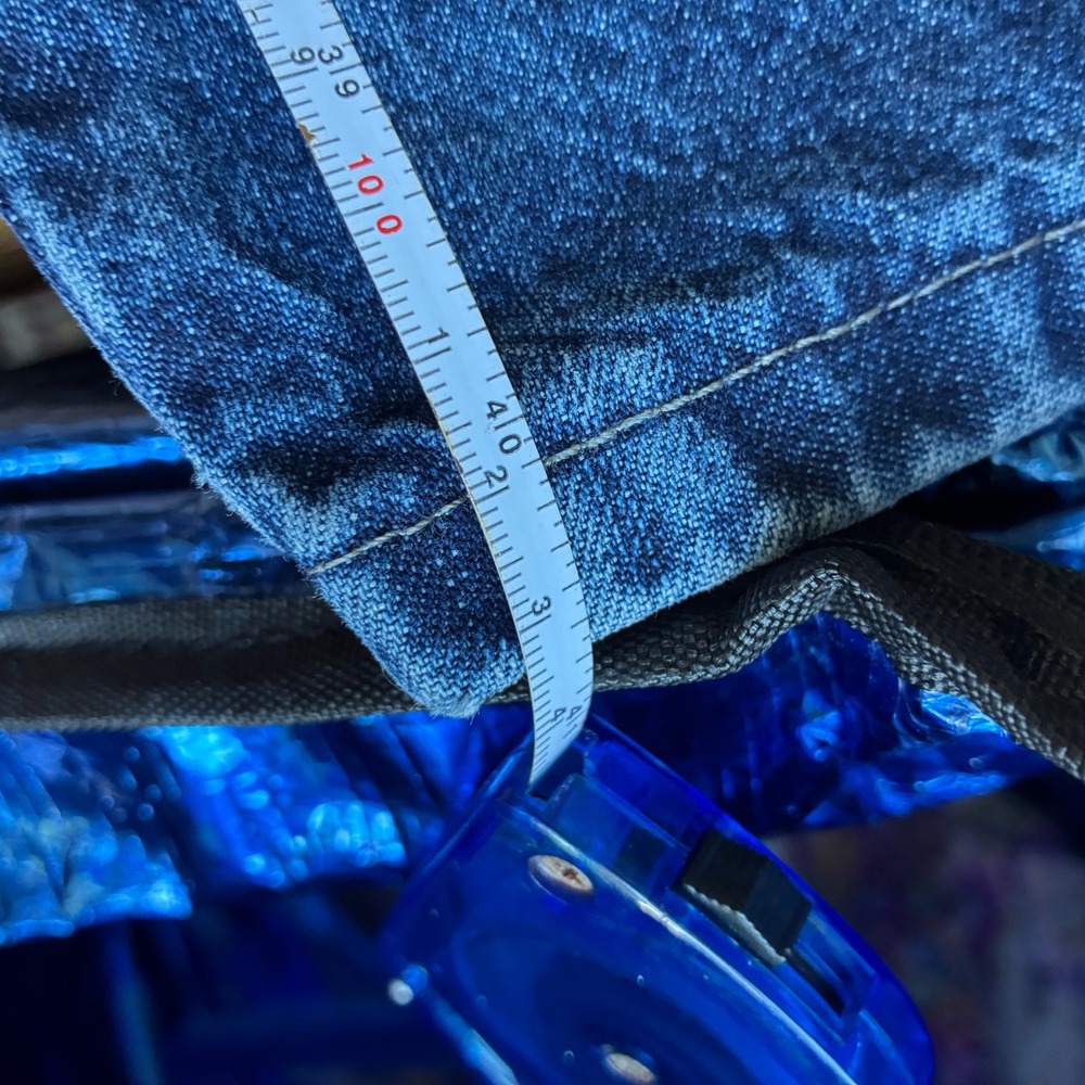 Wrangler Carpenter Jeans Women 42x30 Blue Excellent Workwear High Rise Utility - Picture 10 of 10